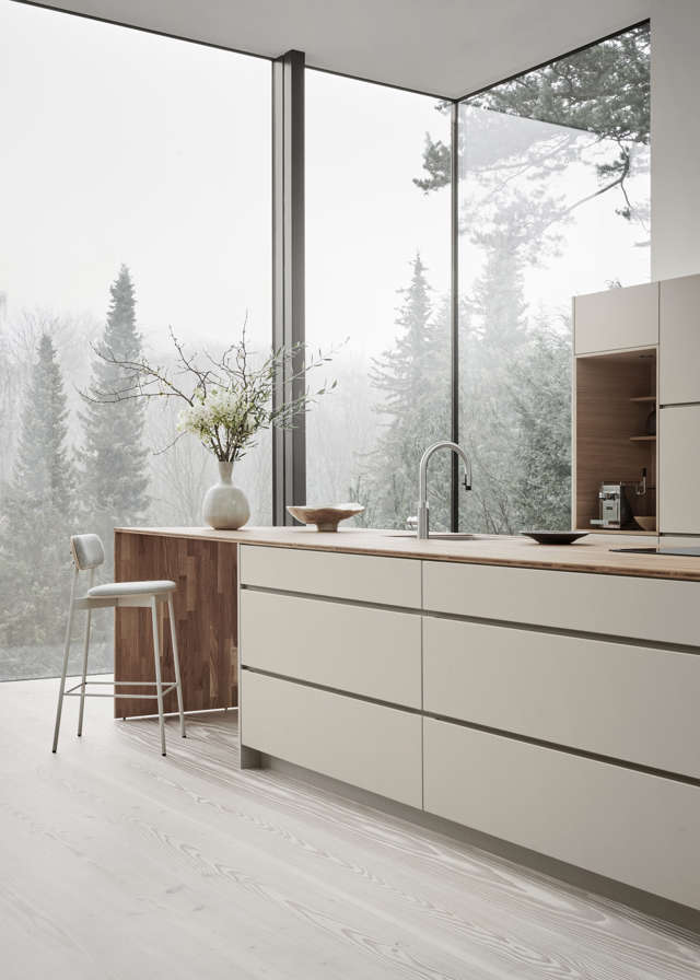 Mano kök – white, dark grey och arizona beige - Kvik